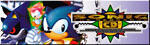 banmner style image for sonic cd containing the logo and artwork of sonic, metal sonic, and amy rose
